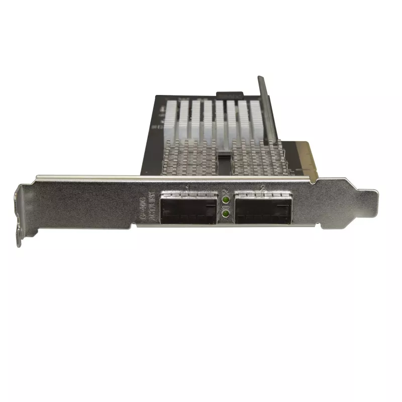 StarTech.com Divportu 40G QSFP+ tīkla karte - Intel XL710 atvērts QSFP+ konverģēts adapteris - PCIe 40 Gigabit Ethernet servera NIC - 40GbE optiskās šķiedras LAN karte - Dell PowerEdge HPE ProLiant