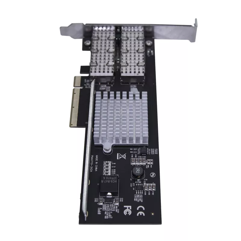 StarTech.com Divportu 40G QSFP+ tīkla karte - Intel XL710 atvērts QSFP+ konverģēts adapteris - PCIe 40 Gigabit Ethernet servera NIC - 40GbE optiskās šķiedras LAN karte - Dell PowerEdge HPE ProLiant