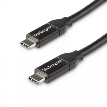 StarTech.com USB-C uz USB-C kabelis ar 5A PD - M/M - 0,5 m - USB 2.0 - USB-IF sertificēts