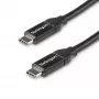 StarTech.com USB-C uz USB-C kabelis ar 5A PD - M/M - 0,5 m - USB 2.0 - USB-IF sertificēts
