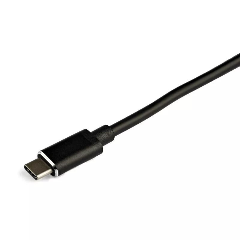 StarTech.com 4 Portu USB C centrmezgls - USB-C uz 4x USB 3.0 Type-A pieslēgvietas ar individuāliem ieslēgšanas/izslēgšanas slēdžiem - SuperSpeed 5Gbps USB 3.1/3.2 Gen 1 - USB kopnes barošana - Pārnēsājams - 25 cm pievienots kabelis