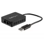 StarTech.com USB uz optiskās šķiedras pārveidotājs - 100 Mb/s - USB 2.0 uz optiskās šķiedras tīkla adapteris - 100Base-FX SC sieviešu tipa dupleksais daudzmodu optiskās šķiedras/MMF saderīgs - 2 km - kompakts USB uz optiskās šķiedras LAN