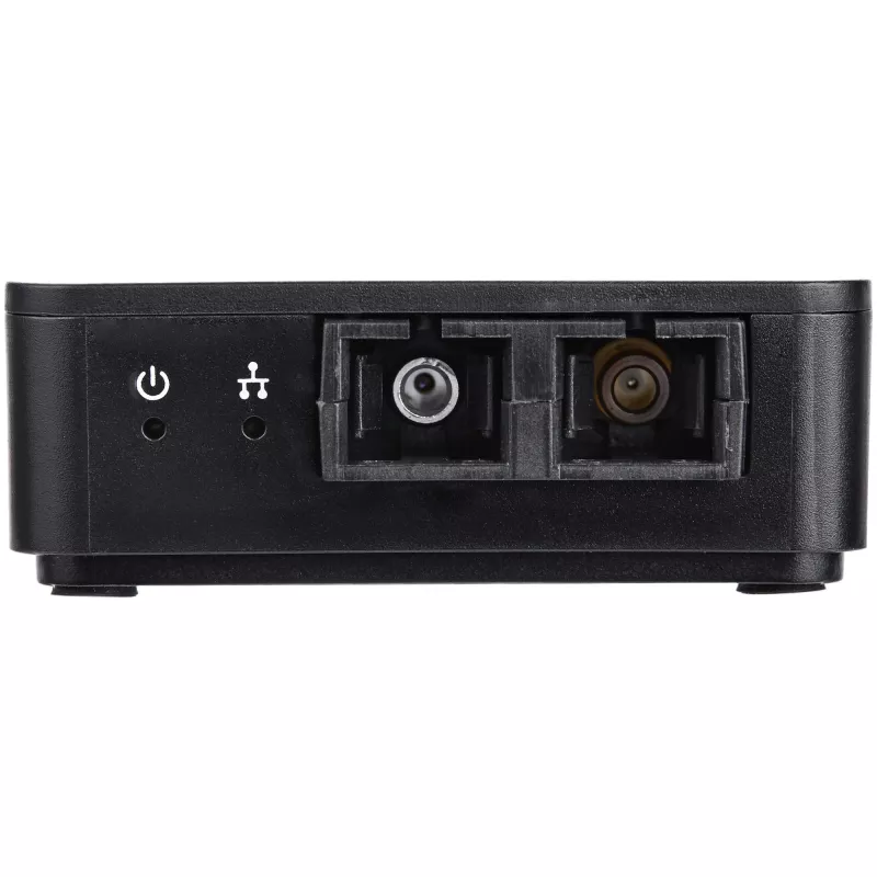 StarTech.com USB uz optiskās šķiedras pārveidotājs - 100 Mb/s - USB 2.0 uz optiskās šķiedras tīkla adapteris - 100Base-FX SC sieviešu tipa dupleksais daudzmodu optiskās šķiedras/MMF saderīgs - 2 km - kompakts USB uz optiskās šķiedras LAN