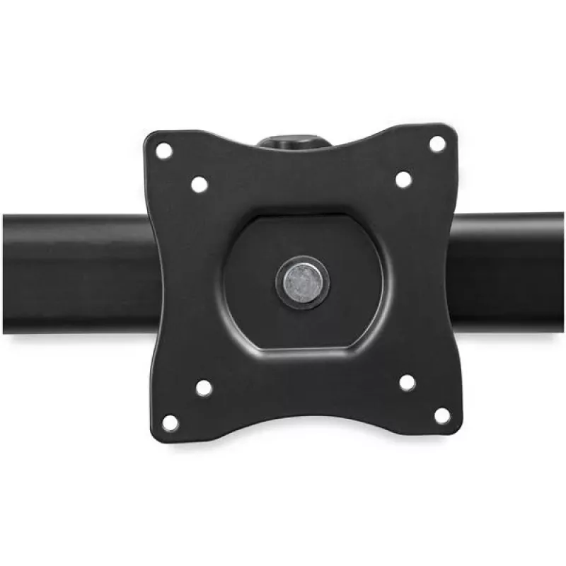 StarTech.com trīskāršo monitoru galda statīvs – regulējams, skavas stiprinājums, 24 kg, 33 cm (13 collas), 68,6 cm (27 collas), 100 x 100 mm, melns