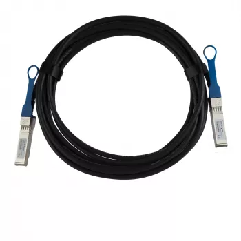 StarTech.com HPE JG081C saderīgs 5m 10G SFP+ uz SFP+ tiešās pieslēgšanas kabelis Twinax - 10GbE SFP+ vara DAC 10 Gbps zemas jaudas pasīvs Mini GBIC/uztvērēja modulis DAC Firepower 5500 5510