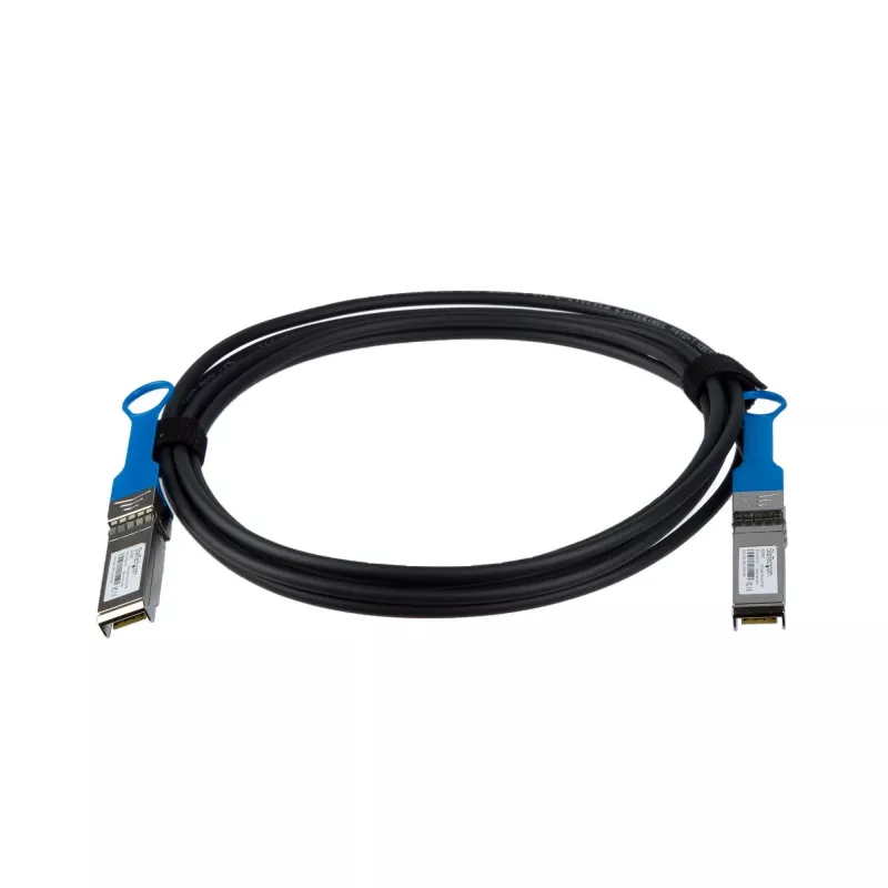 StarTech.com HPE J9283B saderīgs 3m 10G SFP+ uz SFP+ tiešās pievienošanas kabelis Twinax - 10GbE SFP+ vara DAC 10 Gbps mazjaudas pasīvais Mini GBIC/uztvērēja modulis DAC Firepower 1040 2930F