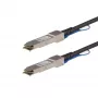 StarTech.com Juniper EX-QSFP-40GE-DAC-50CM saderīgs 0,5 m 40G QSFP+ uz QSFP+ tiešās pievienošanas kabelis Twinax - 40GbE QSFP+ vara DAC 40 Gbps mazjaudas pasīvais raiduztvērēja modulis DAC