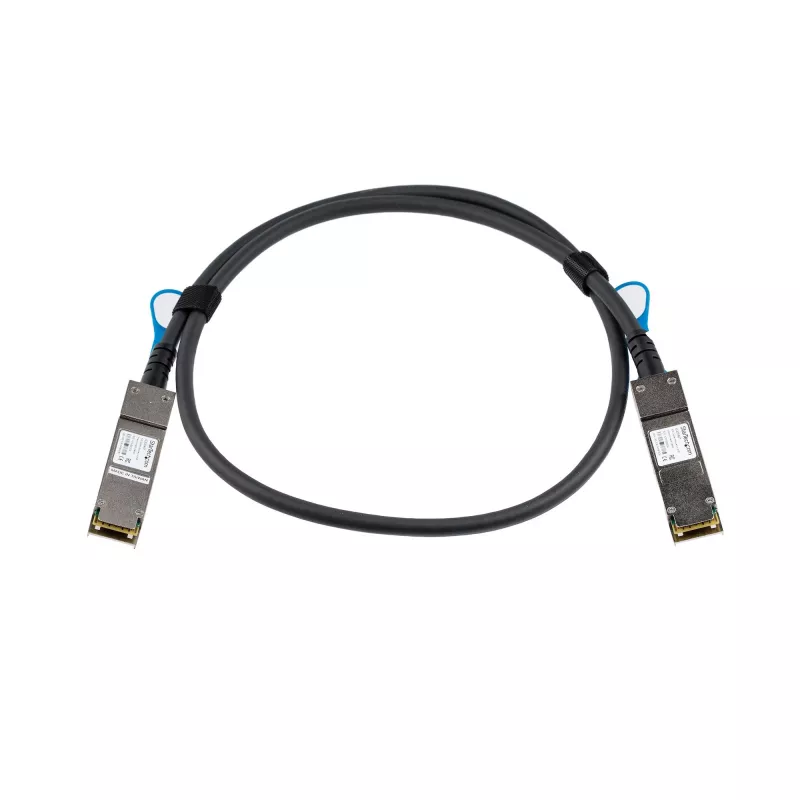 StarTech.com HPE JG326A saderīgs 1m 40G QSFP+ uz QSFP+ tiešās savienošanas kabelis Twinax - 40GbE QSFP+ vara DAC 40 Gbps zema enerģijas patēriņa aktīvais raiduztvērēja modulis DAC Firepower SN2410M 4200