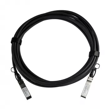 StarTech.com MSA nekodēts saderīgs 5m 10G SFP+ uz SFP+ tiešā pieslēguma sadales kabelis Twinax - 10 GbE SFP+ vara DAC 10 Gbps mazjaudas pasīvs raiduztvērēja modulis DAC