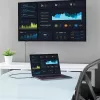 StarTech.com 6 pēdu (2 m) USB-C uz HDMI kabelis – 4K 60 Hz USB Type-C uz HDMI 2.0 video adaptera kabelis – Thunderbolt 3 saderīgs – klēpjdatora savienošanai ar HDMI monitoru/displeju – DP 1.2 Alt Mode HBR2 – melns