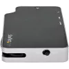 StarTech.com USB-C daudzportu adapteris – USB-C uz 4K HDMI vai VGA video ar 100 W Power Delivery caurlaidi, 2 portu 10 Gbps USB centrmezgls, microSD, GbE – USB 3.1 Gen 2 Type-C mini/ceļojumu dokstacija
