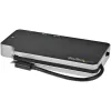 StarTech.com USB-C daudzportu adapteris – USB-C uz 4K HDMI vai VGA video ar 100 W Power Delivery caurlaidi, 2 portu 10 Gbps USB centrmezgls, microSD, GbE – USB 3.1 Gen 2 Type-C mini/ceļojumu dokstacija