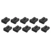 StarTech.com LC SFP putekļu aizsargi - 10 gab., LC, gumija, melns, tīkla slēdzis, 18 mm, 15 mm