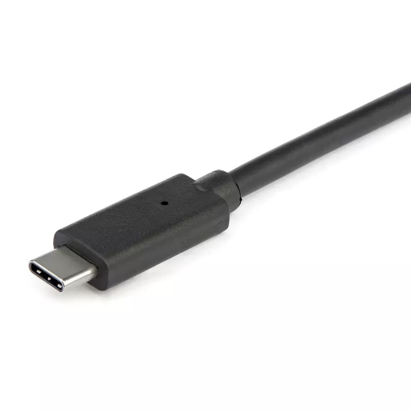 StarTech.com 3 pieslēgvietu USB-C centrmezgls ar Gigabit Ethernet RJ45 GbE pieslēgvietu – 2x USB-A, 1x USB-C – SuperSpeed 10Gbps USB 3.2 Gen 2 Type-C centrmezgla adapteris – ar USB kopnes barošanu – alumīnija – darbojas ar TB3