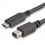 StarTech.com 1,8 m USB-C uz Mini DisplayPort kabelis - 4K 60Hz - Melns