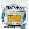 StarTech.com 10m (30 pēdas) MTP(F)/PC uz 4x LC/PC Duplex Breakout OM3 daudzmodu optiskās šķiedras kabelis, OFNP Plenum, 40G tīkli, zemi ievades zudumi - optiskās šķiedras džempera vads