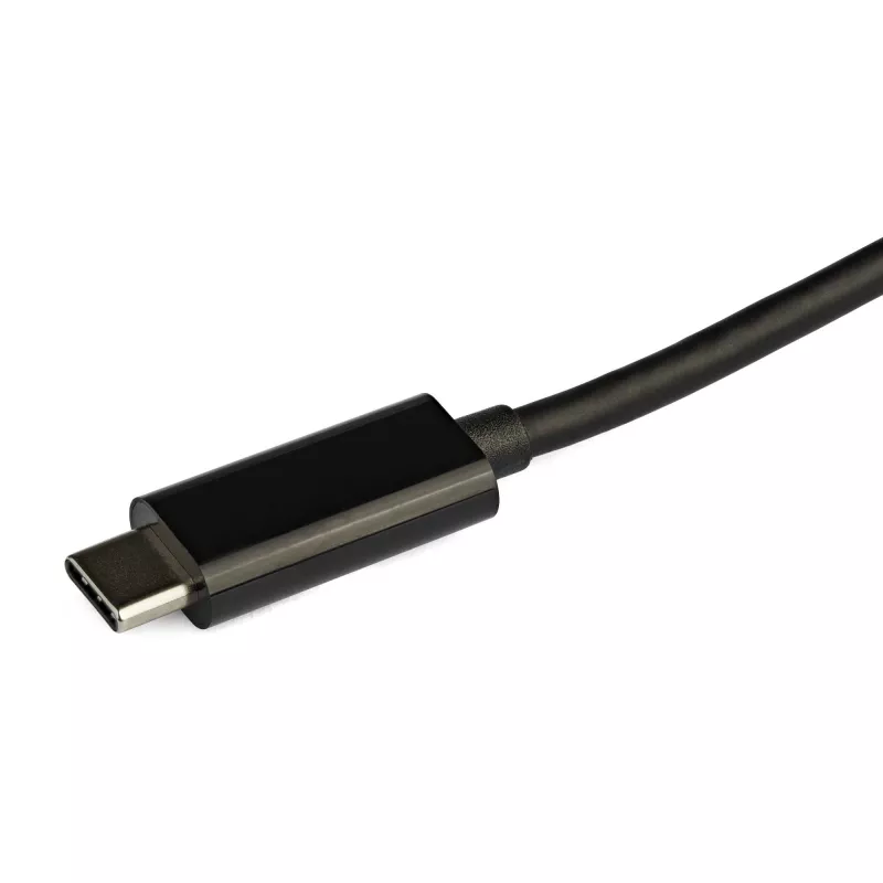 StarTech.com USB C daudzfunkciju adapteris - Mini USB-C dokstacija ar vienu VGA 1080p video monitoru - 60 W strāvas padeves caurlaide - USB 3.1 Gen 1 Type-A 5 Gbps, Gigabit Ethernet - Dokstacija