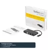 StarTech.com USB C daudzfunkciju adapteris - Mini USB-C dokstacija ar vienu VGA 1080p video monitoru - 60 W strāvas padeves caurlaide - USB 3.1 Gen 1 Type-A 5 Gbps, Gigabit Ethernet - Dokstacija