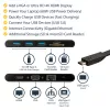 StarTech.com USB C daudzportu adapteris - USB Type-C mini dokstacija ar HDMI 4K vai VGA 1080p video - 100 W Power Delivery caurlaide, 3 portu USB 3.0 centrmezgls, GbE, SD un MicroSD - portatīvā klēpjdatora ceļojumu dokstacija
