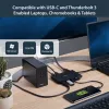 StarTech.com USB C daudzportu adapteris - USB Type-C mini dokstacija ar HDMI 4K vai VGA 1080p video - 100 W Power Delivery caurlaide, 3 portu USB 3.0 centrmezgls, GbE, SD un MicroSD - portatīvā klēpjdatora ceļojumu dokstacija