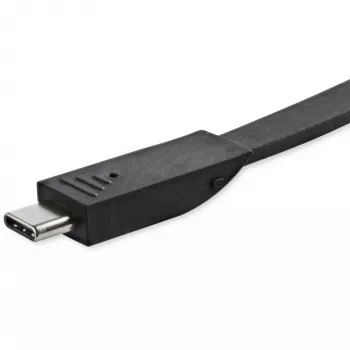 StarTech.com USB C daudzportu adapteris - pārnēsājama USB-C dokstacija ar 4K HDMI - 100 W PD 3.0 caurlaides funkcija, 1x USB-A, 1x USB-C, GbE - Thunderbolt 3 un USB Type-C klēpjdatora ceļojumu dokstacija - Mac un Windows