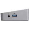 StarTech.com 4K USB-C dokstacija, trīskārša UHD 4K monitoru dokstacija, Mac un Windows, USB-C uz HDMI un DisplayPort, 100 W strāvas padeve, 5x USB 5 Gbps centrmezgls - TAA