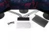 StarTech.com 4K USB-C dokstacija, trīskārša UHD 4K monitoru dokstacija, Mac un Windows, USB-C uz HDMI un DisplayPort, 100 W strāvas padeve, 5x USB 5 Gbps centrmezgls - TAA