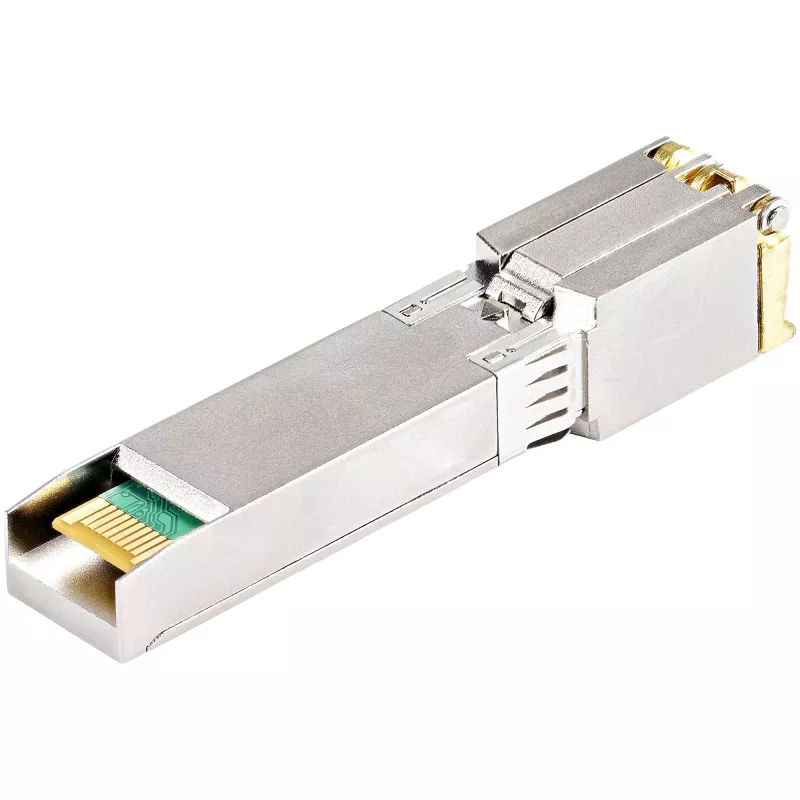 StarTech.com HPE 813874-B21 Saderīga SFP+ Module - 10GBASE-T - SFP to RJ45 Cat6/Cat5e - 10GE Gigabit Ethernet SFP+ - RJ-45 30m - HPE BladeSystem, c-Class