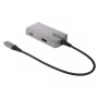 StarTech.com USB-C daudzportu adapteris - USB-C uz 4K 60Hz HDMI 2.0, 100W strāvas padeves caurlaide - 3 portu 10Gbps USB centrmezgls - pārnēsājama USB Type-C mini dokstacija - 10 inch (25cm) kabelis