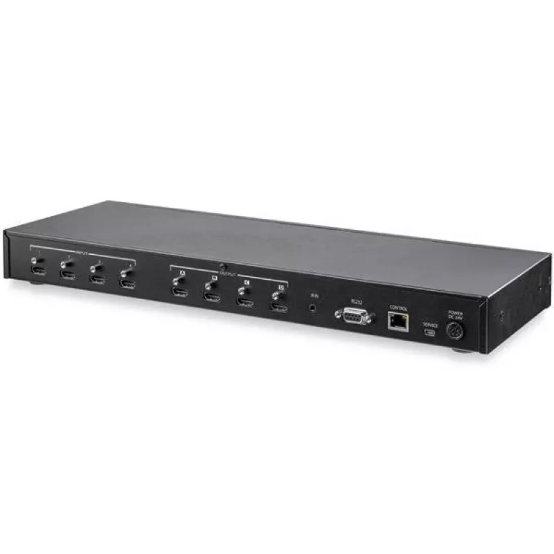 StarTech.com 4x4 HDMI matricas komutators ar audio un Ethernet vadību – 4K 60Hz