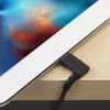 StarTech.com 0,9 m (3 pēdas) izturīgs USB A–Lightning kabelis, melns, 90° leņķa, pastiprināts, raupjš, aramidšķiedras USB Type A–Lightning uzlādes/sinhronizācijas vads – Apple MFi sertificēts – iPhone