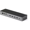 StarTech.com USB C dokstacija Macbook Pro/Air-M1/M2/M3/M4, Thunderbolt saderīga, HDMI/DisplayPort, dubultā 4K 60Hz/viena 8K, USB Type-C klēpjdatora dokstacija, 96W strāvas padeve, USB 10Gbps