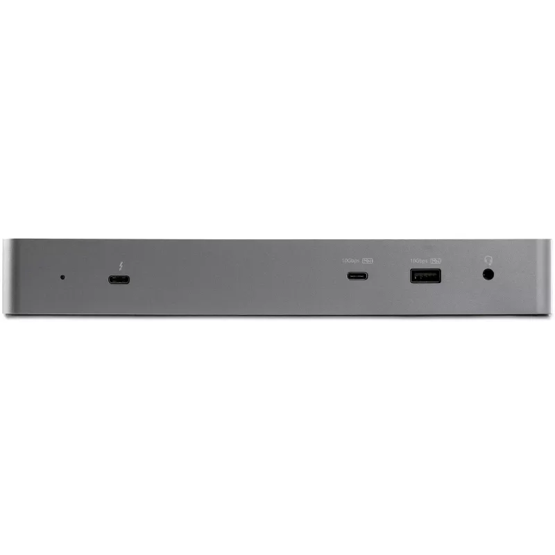 StarTech.com USB C dokstacija Macbook Pro/Air-M1/M2/M3/M4, Thunderbolt saderīga, HDMI/DisplayPort, dubultā 4K 60Hz/viena 8K, USB Type-C klēpjdatora dokstacija, 96W strāvas padeve, USB 10Gbps
