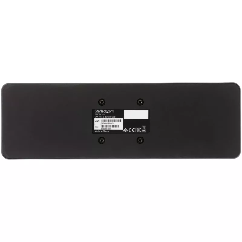 StarTech.com USB C dokstacija Macbook Pro/Air-M1/M2/M3/M4, Thunderbolt saderīga, HDMI/DisplayPort, dubultā 4K 60Hz/viena 8K, USB Type-C klēpjdatora dokstacija, 96W strāvas padeve, USB 10Gbps