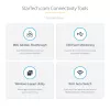 StarTech.com USB C dokstacija Macbook Pro/Air-M1/M2/M3/M4, Thunderbolt saderīga, HDMI/DisplayPort, dubultā 4K 60Hz/viena 8K, USB Type-C klēpjdatora dokstacija, 96W strāvas padeve, USB 10Gbps