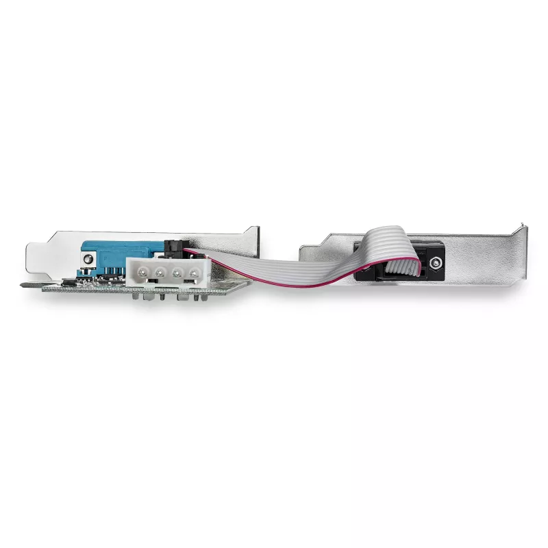 StarTech.com 2-portu PCI Express RS232 seriālais adaptera karte - PCIe RS232 seriālais resursdatora kontroliera karte - PCIe uz seriālo DB9 - 16950 UART - zema profila paplašināšanas karte - Windows un Linux