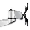 StarTech.com Desk Mount Quad Monitor Arm – Premium Articulating VESA 4 Monitor Mount 2x2 līdz 30 collas – Ergonomic Height Adjustable Pole Mount - Tilt/Swivel/Rotate - C-Clamp/Grommet - Sudraba krāsā