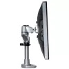 StarTech.com galda montāžas monitora svira - VESA vai Apple iMac/Thunderbolt vai ultraplaša displeja līdz 14kg - locītavas augstuma regulējams viens galddatora monitora staba stiprinājums - skava/caurums