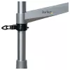 StarTech.com galda montāžas monitora svira - VESA vai Apple iMac/Thunderbolt vai ultraplaša displeja līdz 14kg - locītavas augstuma regulējams viens galddatora monitora staba stiprinājums - skava/caurums
