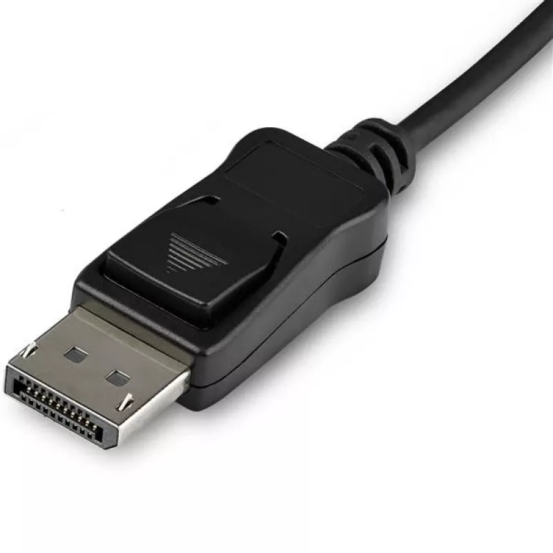 StarTech.com 1 m USB-C uz DisplayPort 1.4 kabelis — 8K/5K/4K USB Type-C uz DP 1.4 Alt Mode video adaptera pārveidotājs — HBR3/HDR/DSC — 8K 60 Hz DP monitors kabelis — USB-C/Thunderbolt 3