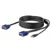 StarTech.com 10 pēdu (3 m) USB KVM kabelis montāžas konsolēm