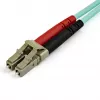 StarTech.com 7m (22ft) LC/UPC uz LC/UPC OM4 daudzmodu optiskās šķiedras kabelis, 50/125µm LOMMF/VCSEL Zipcord optiskā šķiedra, 100G, zemi ievietošanas zudumi - LSZH optiskās šķiedras džempera vads