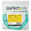 StarTech.com 7m (22ft) LC/UPC uz LC/UPC OM4 daudzmodu optiskās šķiedras kabelis, 50/125µm LOMMF/VCSEL Zipcord optiskā šķiedra, 100G, zemi ievietošanas zudumi - LSZH optiskās šķiedras džempera vads