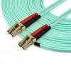 StarTech.com 15m (50ft) LC/UPC uz LC/UPC OM3 daudzmodu optiskās šķiedras kabelis, pilnduplekss 50/125µm Zipcord šķiedras kabelis, 100G, zemi ievades zudumi, LSZH šķiedras džempera vads