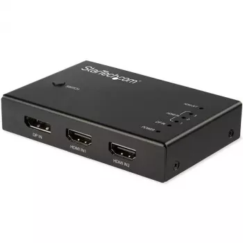 StarTech.com 4 portu HDMI video slēdzis - 3x HDMI un 1x DisplayPort - 4K 60Hz