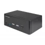 StarTech.com 2 Portu Divu Monitoru HDMI KVM Slēdzis - 4K 60Hz Ultra HD HDR - Galda 4K HDMI 2.0 KVM Slēdzis ar 2 Portu USB 3.0 Centrmezglu (5Gbps) un 4x USB 2.0 HID, Audio - Karsto Taustiņu Pārslēgšana - TAA