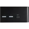 StarTech.com 2 Portu Divu Monitoru HDMI KVM Slēdzis - 4K 60Hz Ultra HD HDR - Galda 4K HDMI 2.0 KVM Slēdzis ar 2 Portu USB 3.0 Centrmezglu (5Gbps) un 4x USB 2.0 HID, Audio - Karsto Taustiņu Pārslēgšana - TAA