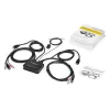 StarTech.com 2 portu HDMI KVM slēdzis - 4K 60Hz - kompakts divu portu UHD / Ultra HD USB darbvirsmas KVM slēdzis ar integrētiem 1,2m kabeļiem un audio - kopnes barots un tālvadības pārslēgšana - MacBook ThinkPad