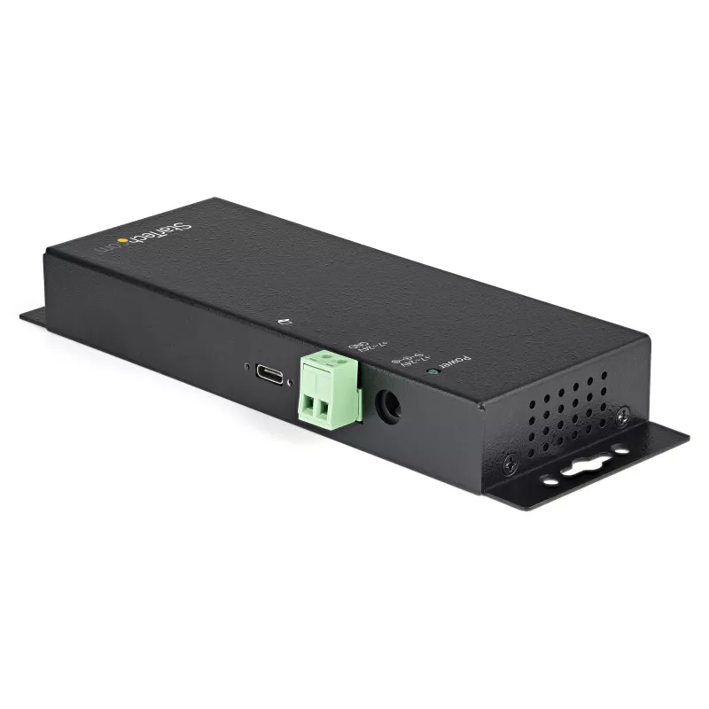 StarTech.com 4 portu USB C centrmezgls 10 Gbps — metālisks industriāls USB Type-C centrmezgls ar 3xUSB-A un 1xUSB-C — ESD un pārsprieguma aizsardzība — USB-C vai USB-A resursdators — pašdarbināms montējams USB 3.2/3.1 Gen 2 centrmezgls~4 portu USB C centrmezgls 10 Gbps — metālisks industriāls USB Type-C centrmezgls ar 3xUSB-A un 1xUSB-C — ESD un pārsprieguma aizsardzība — USB-C vai USB-A…