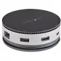 StarTech.com USB C daudzfunkciju adapteris - USB 3.1 Gen 2 10 Gbps Type-C mini dokotājs ar 4K 60 Hz HDMI/DisplayPort vai 1080p VGA - 75 W PD caurlaide, 3 portu USB centrmezgls, GbE - mobilā dokošanas stacija